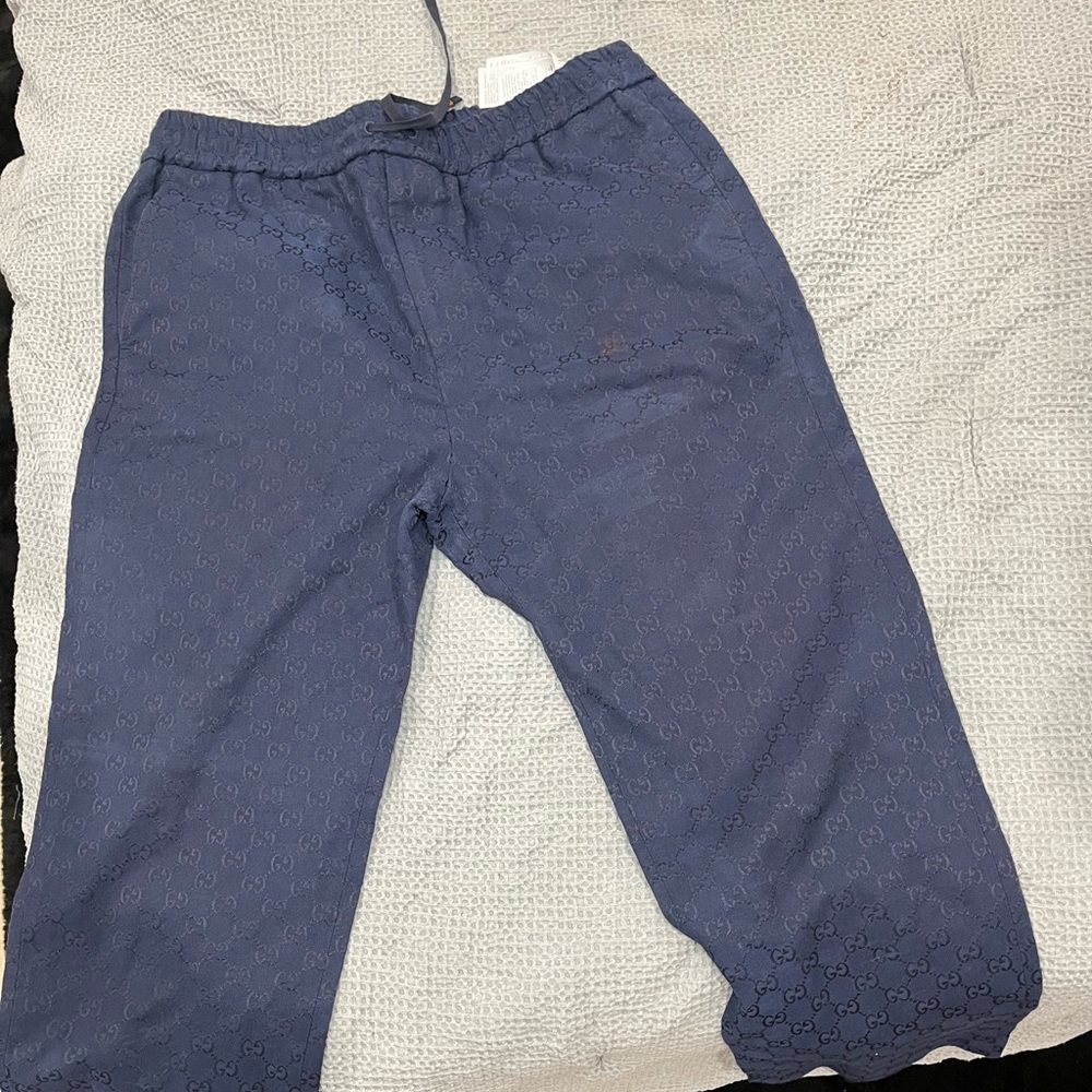Gucci Men’s Gg Cotton Canvas Pant (Sz: 56 EU/ 42US)